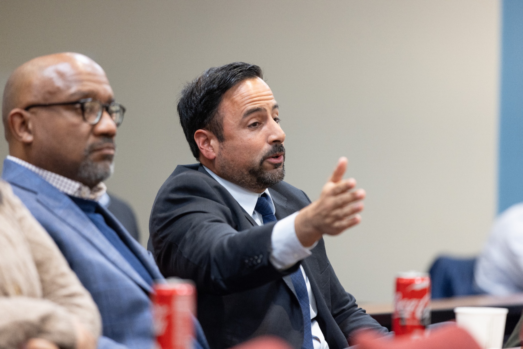 Attendees engaged during the discussion